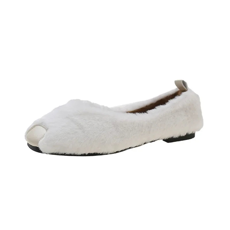 SnugFur Damen Winter Mokassins