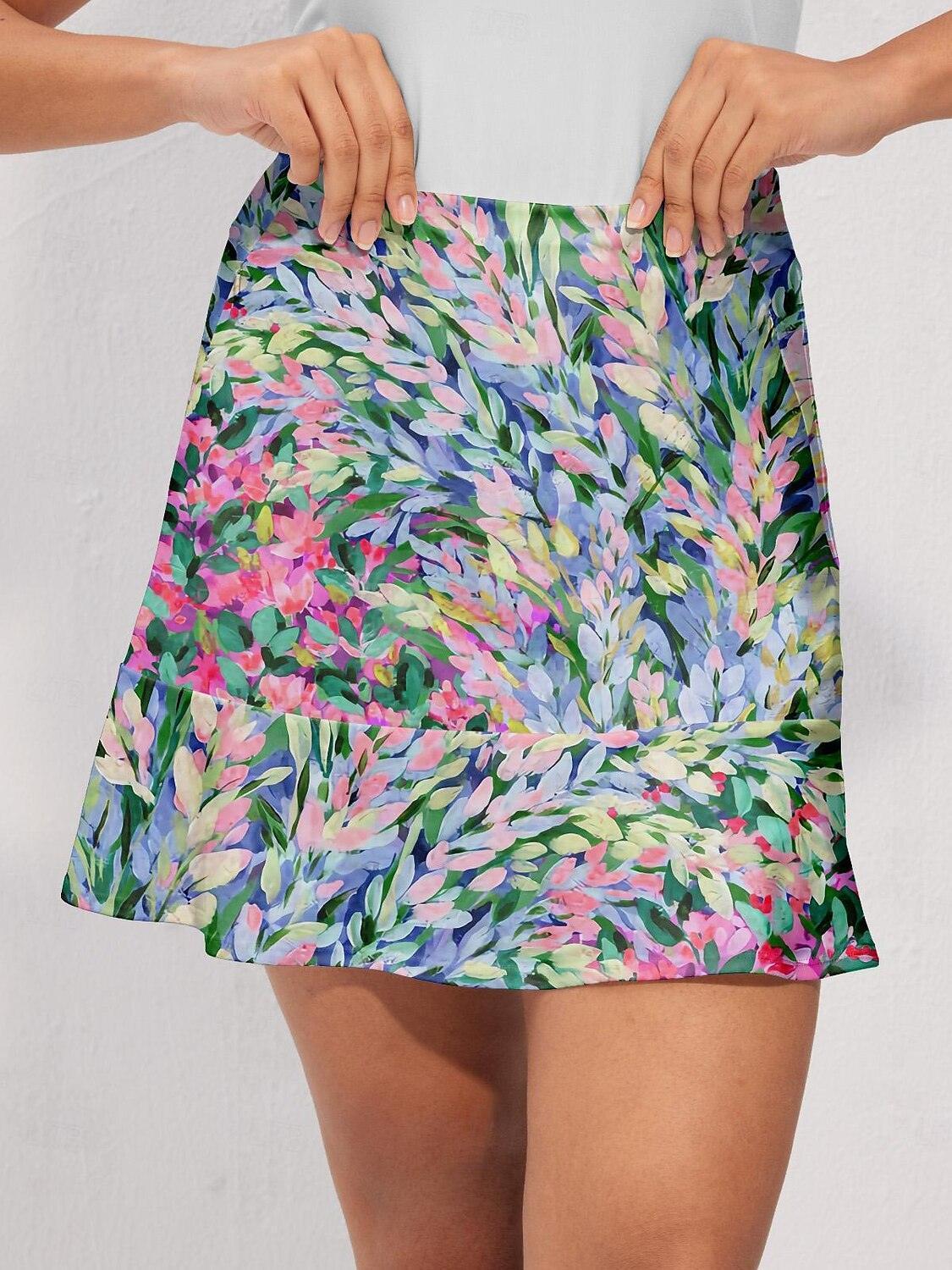 Botanische Energie 17 Zoll Rüschenshorts UPF50+