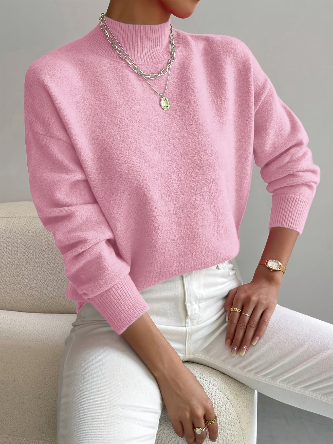 Sophie | Eleganter Rollkragenpullover