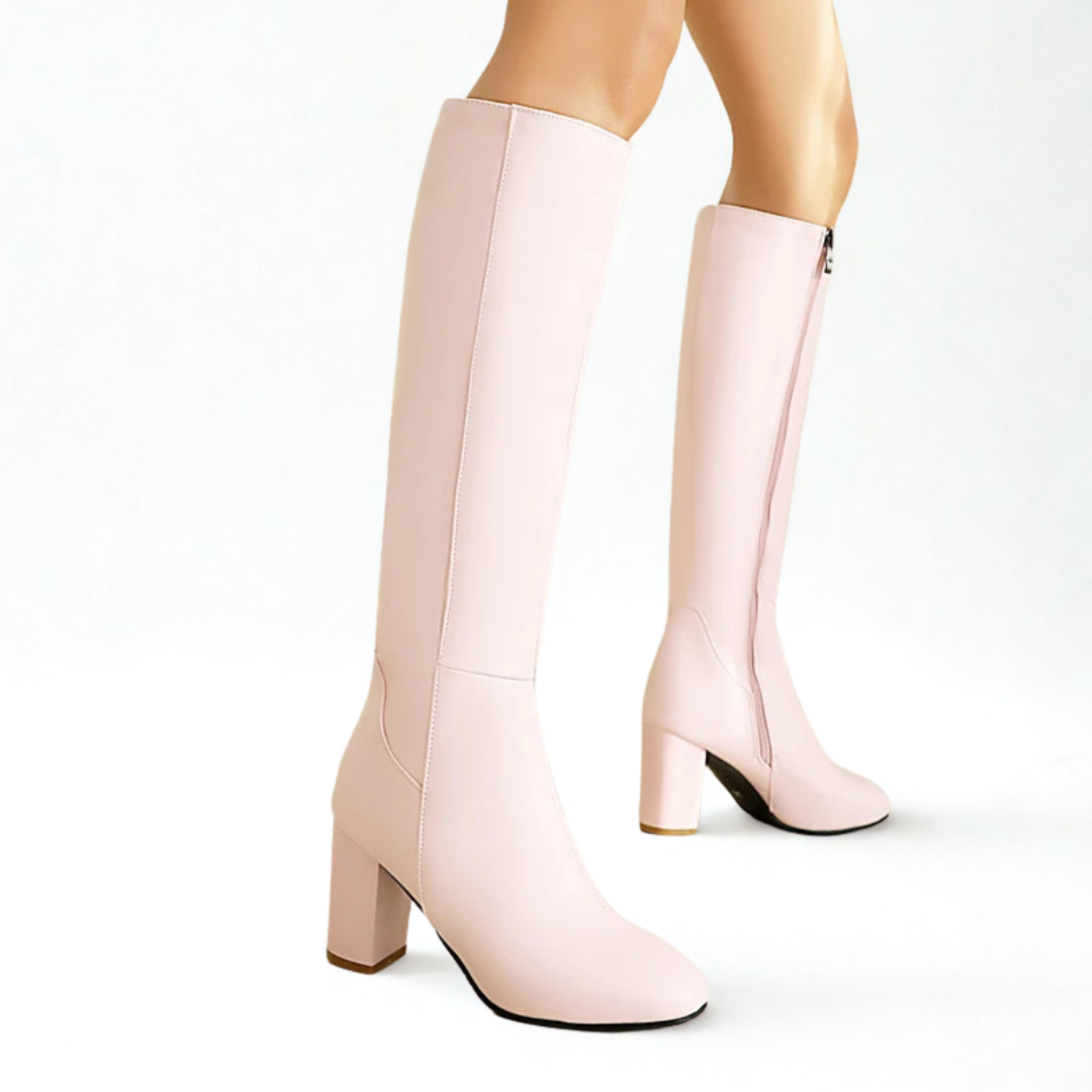 ELYRA™ | Leder-Knöchelhohe Stiefel