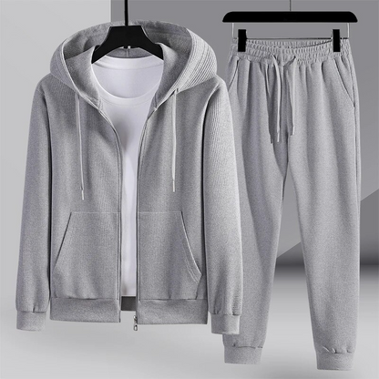 Waffle-Strick Loungewear Set