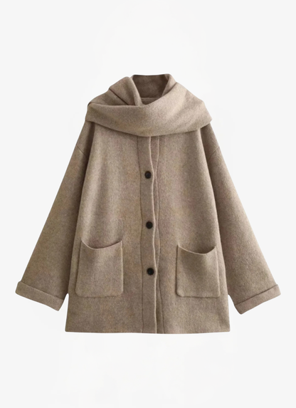 ELYRA™ | Cardigan with Scarf