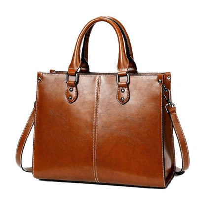 Grace™ | Klassische Leder-Tote-Tasche