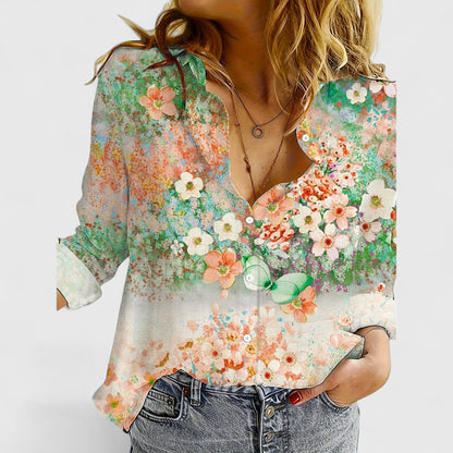 ELYRA™ | Bluse mit Blumenmuster