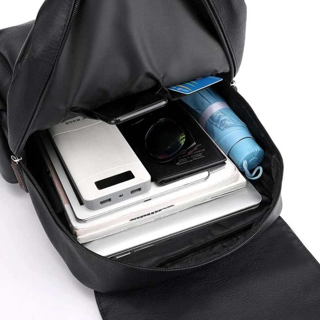 Vintage Stil Herren Leder Tasche