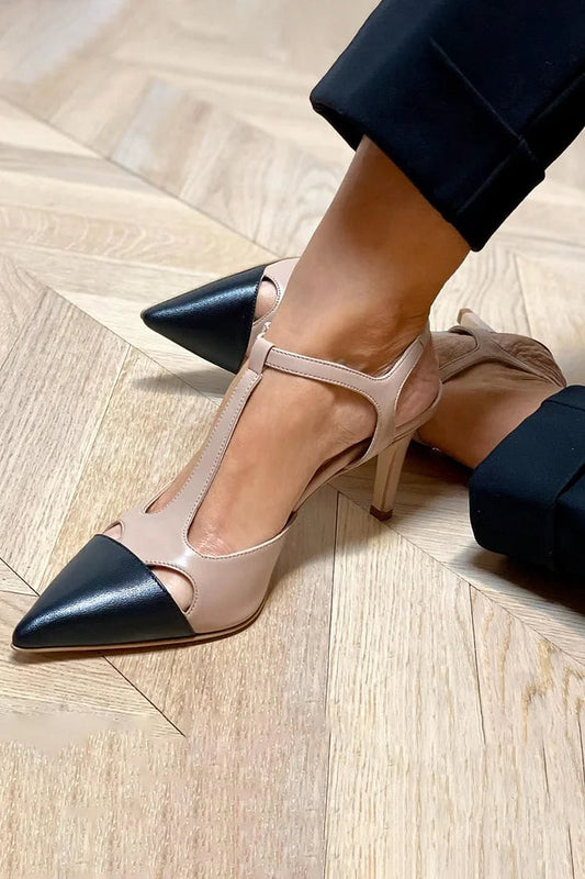 Évelyne | Zweifarbige Pumps