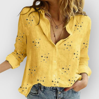 ELYRA™ | Bluse mit Stern-Details