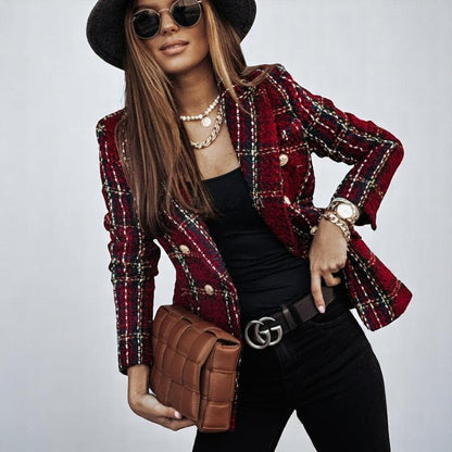 Monelle™ | Vintage Langarm Blazer