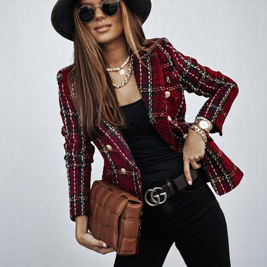 Monelle™ | Vintage Langarm Blazer