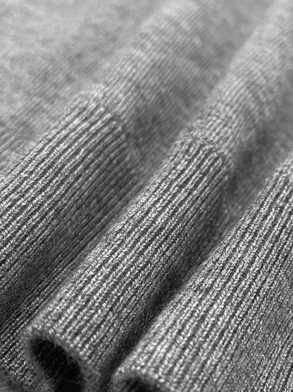 100% Eleganter V-Ausschnitt Strickweste - Cross & Crown