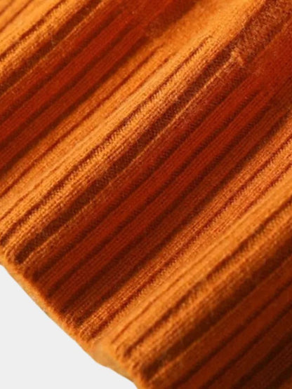 100% Elegante Merinowoll-Pulloverweste - Cross & Crown