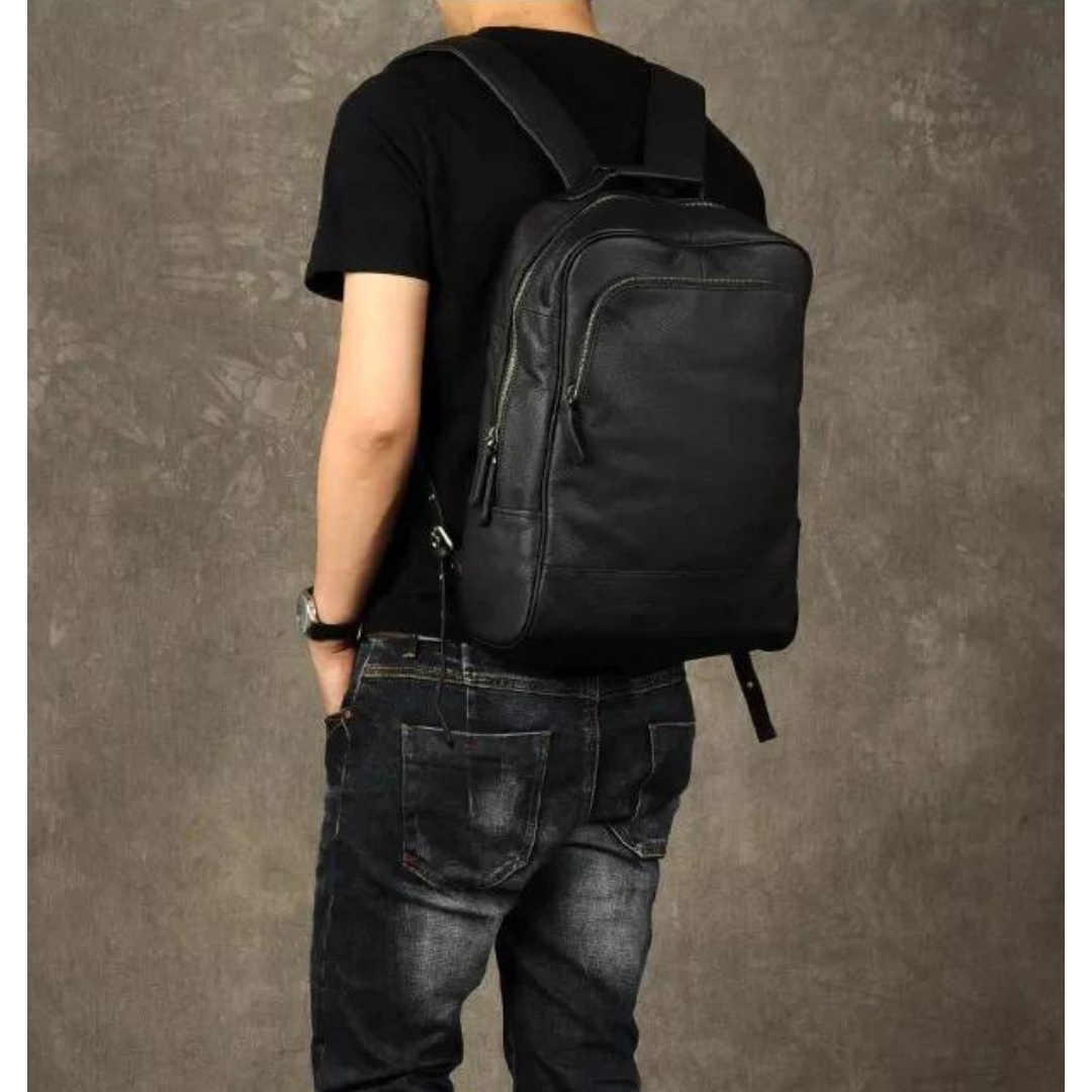 Echter Leder Rucksack für Herren