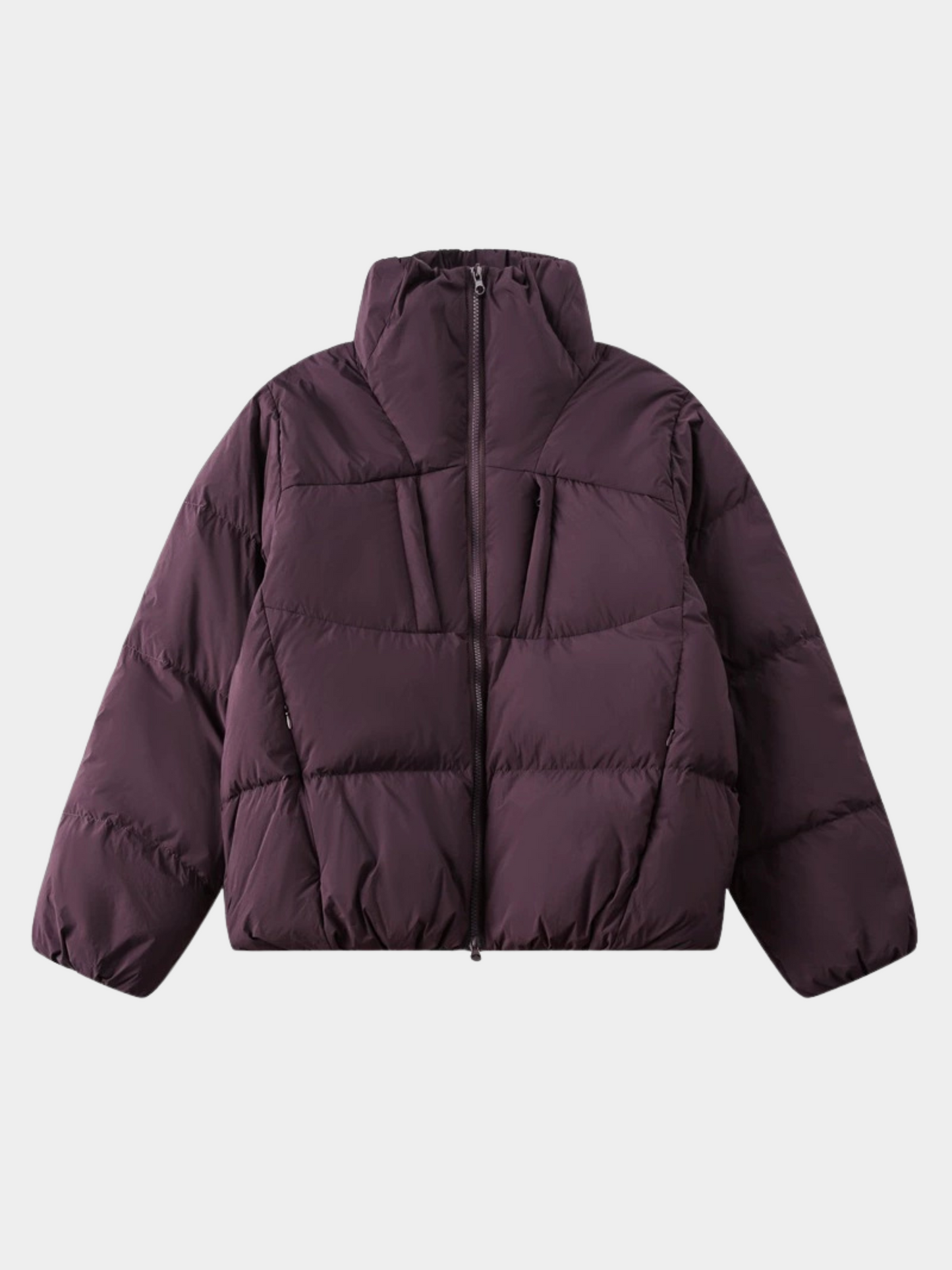 CougarStep - 95% weiße Gänsedaunen Jacke mit dreifacher Schutzfunktion und Stehkragen