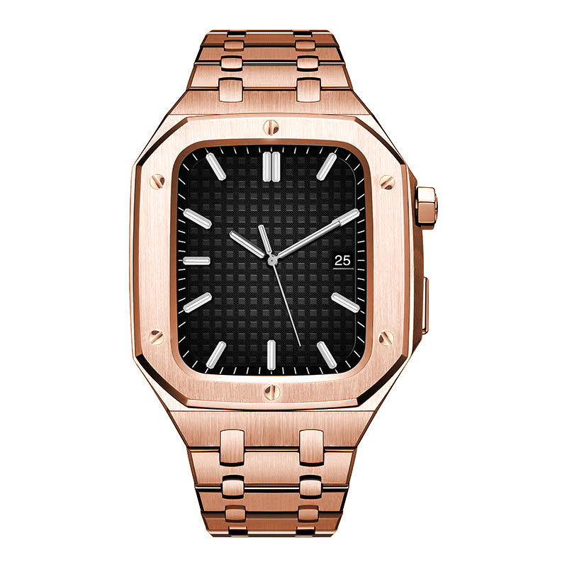 Luxuriöses Metallarmband für Apple Watch Series