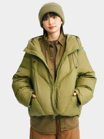 EchoGo - Unisex 90% Entendaunen Triple Protection Daunenjacke