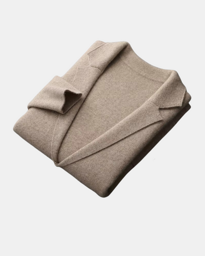 Bacchus Kaschmir-Knopf-Strickjacke