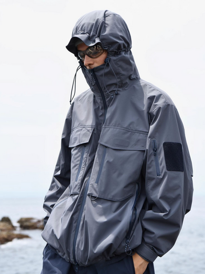 CanyonLife - Unisex Hard Shell Wasserdichte Outdoor-Jacke