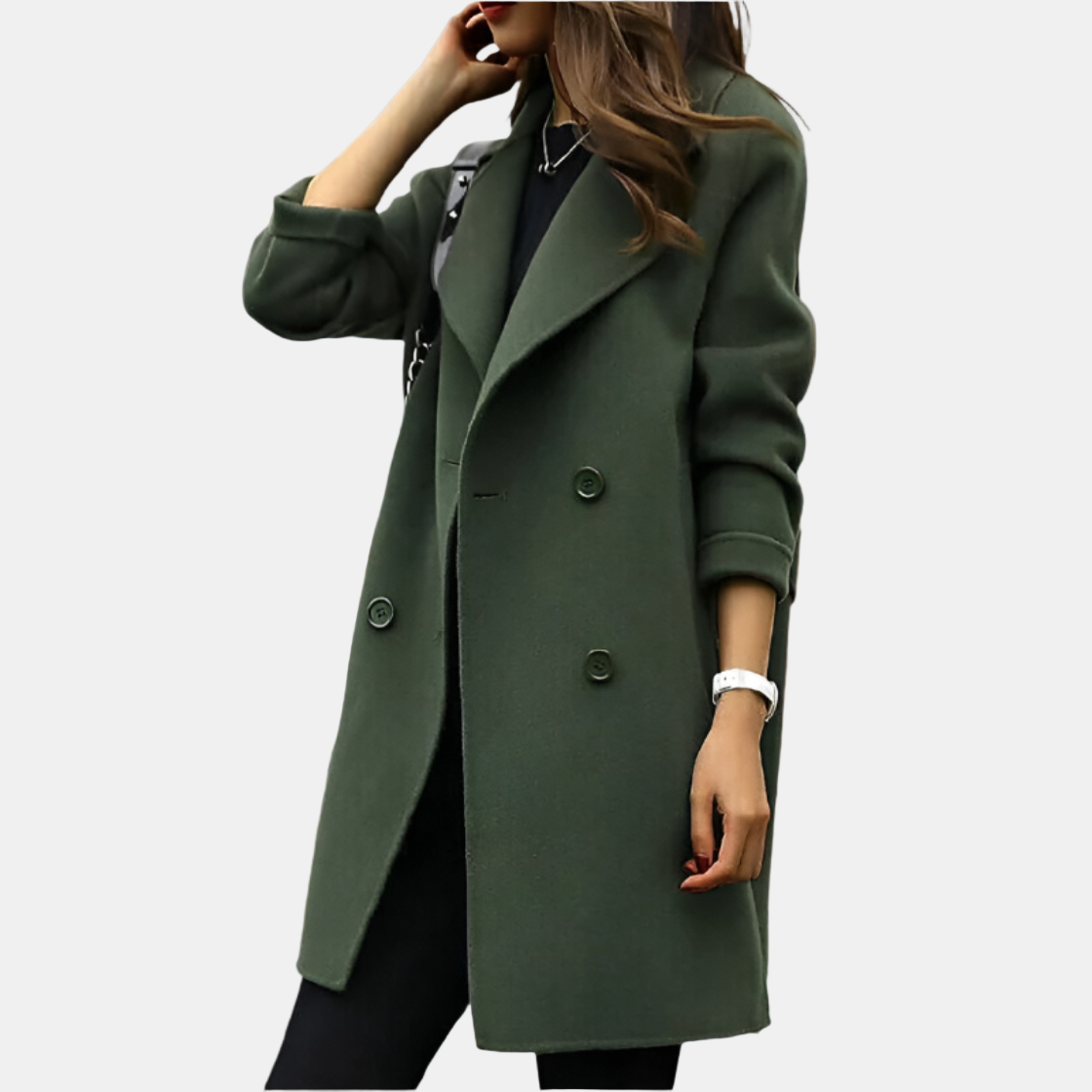 Eleganter Clarisse Trenchcoat – Zeitloser Stil & Komfort