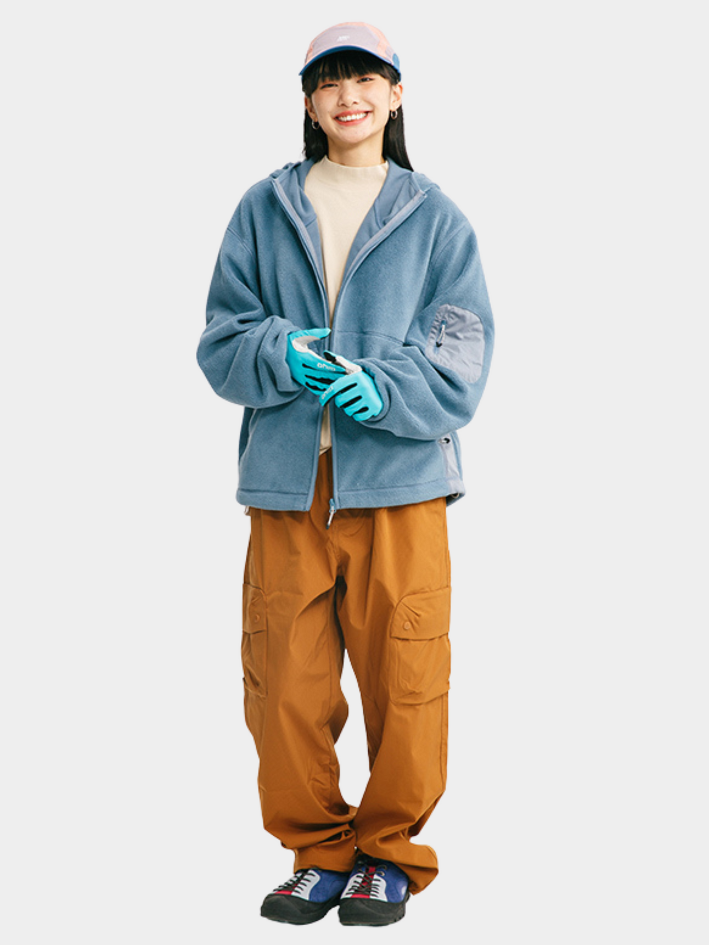 BearBoard - Unisex Warme Fleece Kapuzenjacke