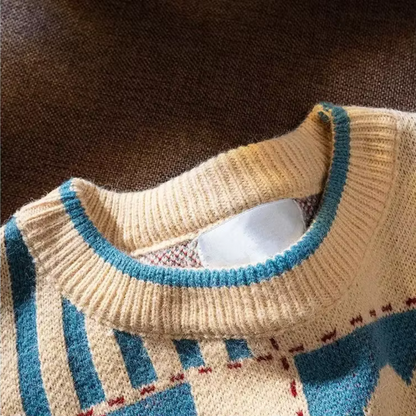 Hearth Patchwork Loom Wollpullover