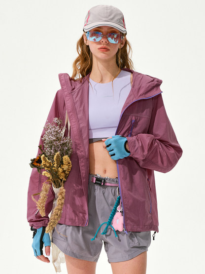 CampHat - Damen UPF50+ Schutz Packbare Kühljacke