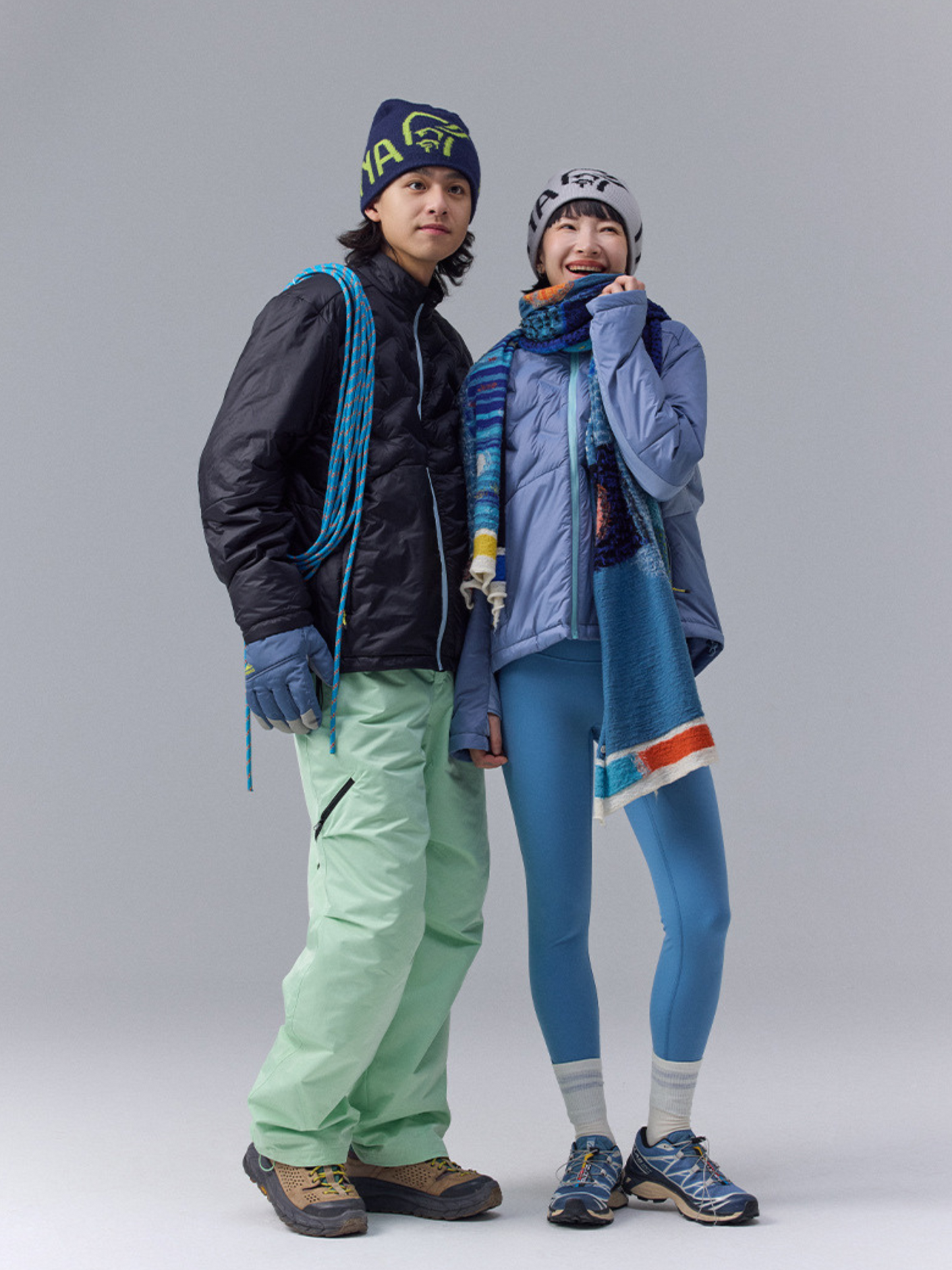 DryBench - Gesplitteter Kragen Outdoor Daunenjacke