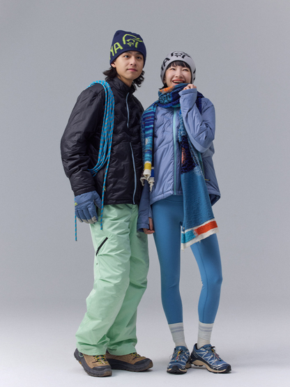 DryBench - Gesplitteter Kragen Outdoor Daunenjacke