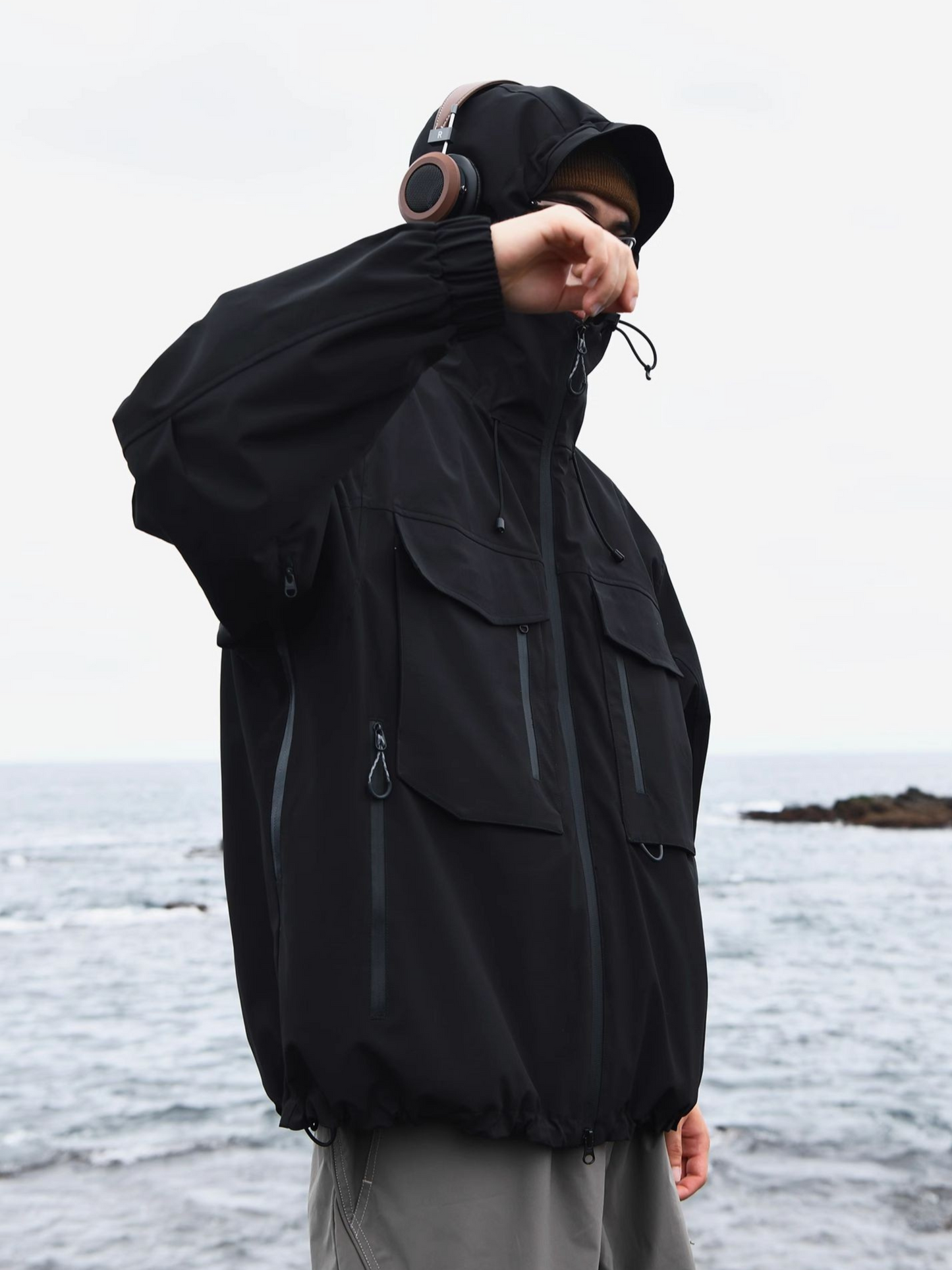 CanyonLife - Unisex Hard Shell Wasserdichte Outdoor-Jacke