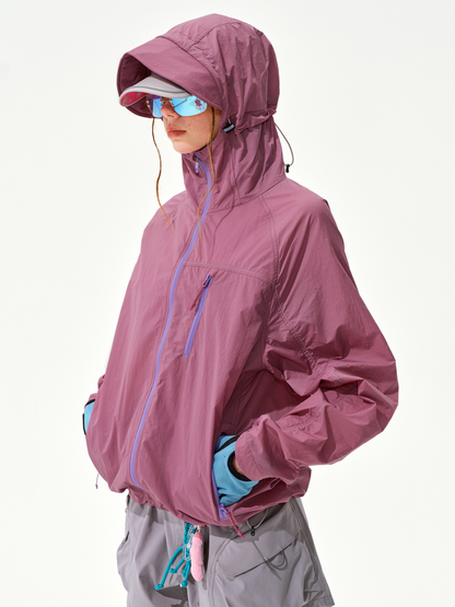 CampHat - Damen UPF50+ Schutz Packbare Kühljacke