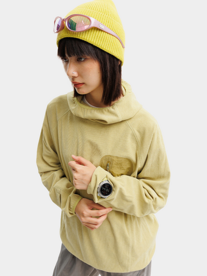 Crag - Unisex Feuchtigkeitsableitender Hoher Kragen Hoodie Basisschicht