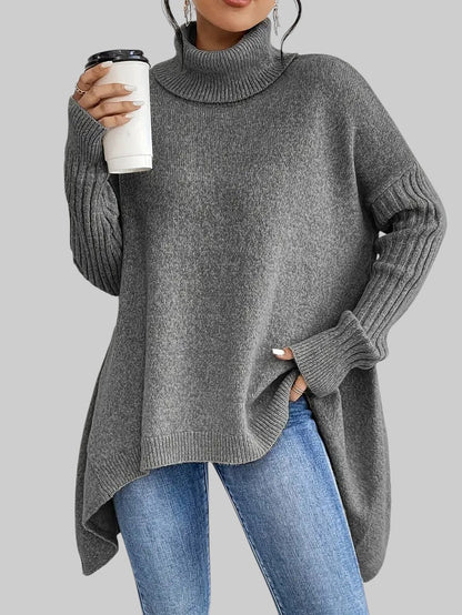 BOHUMILA | LANGÄRMELIGER ROLLKRAGEN-PULLOVER