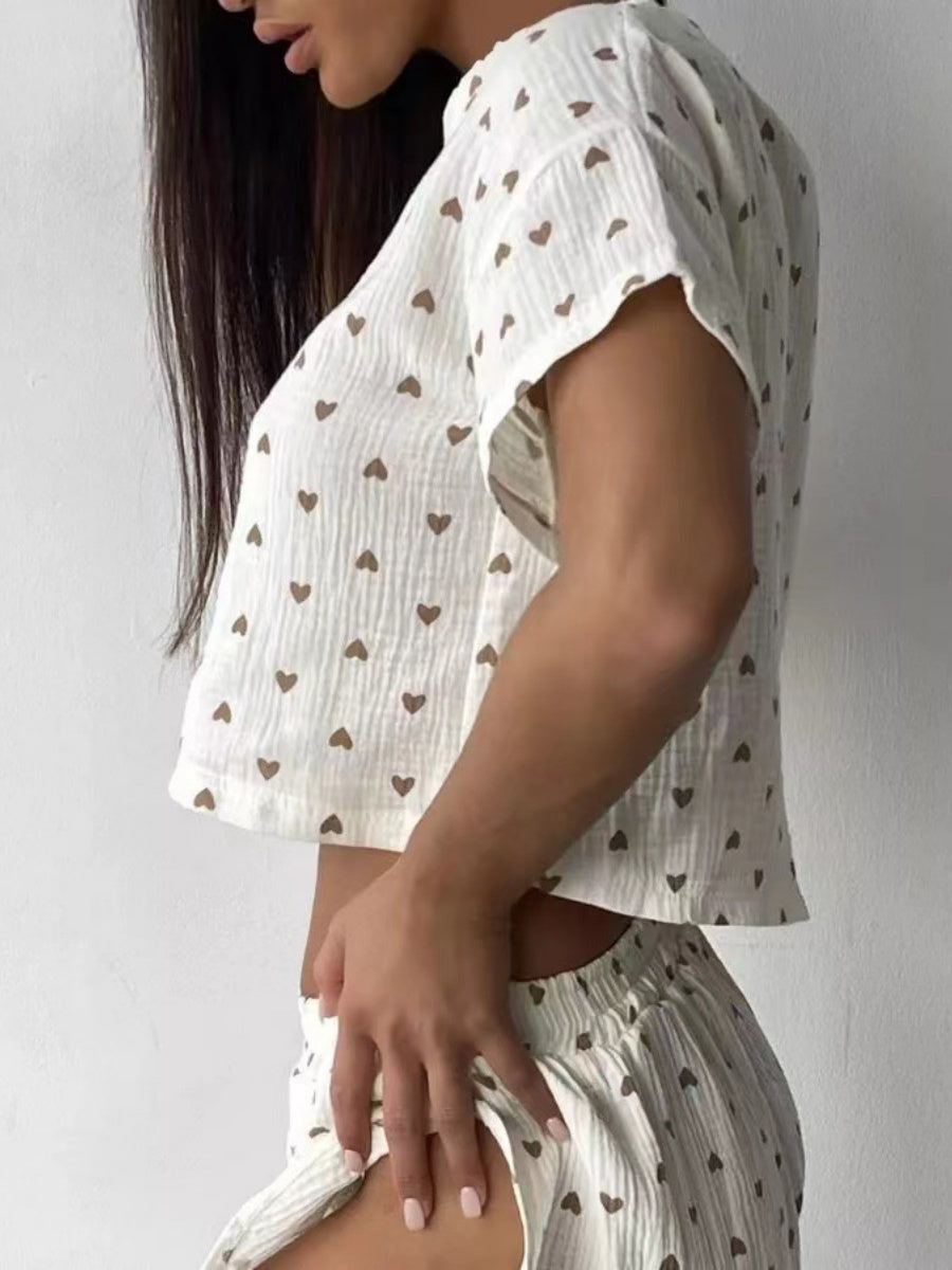 Liber Spring Damen Gaze Liebe Nachtwäsche