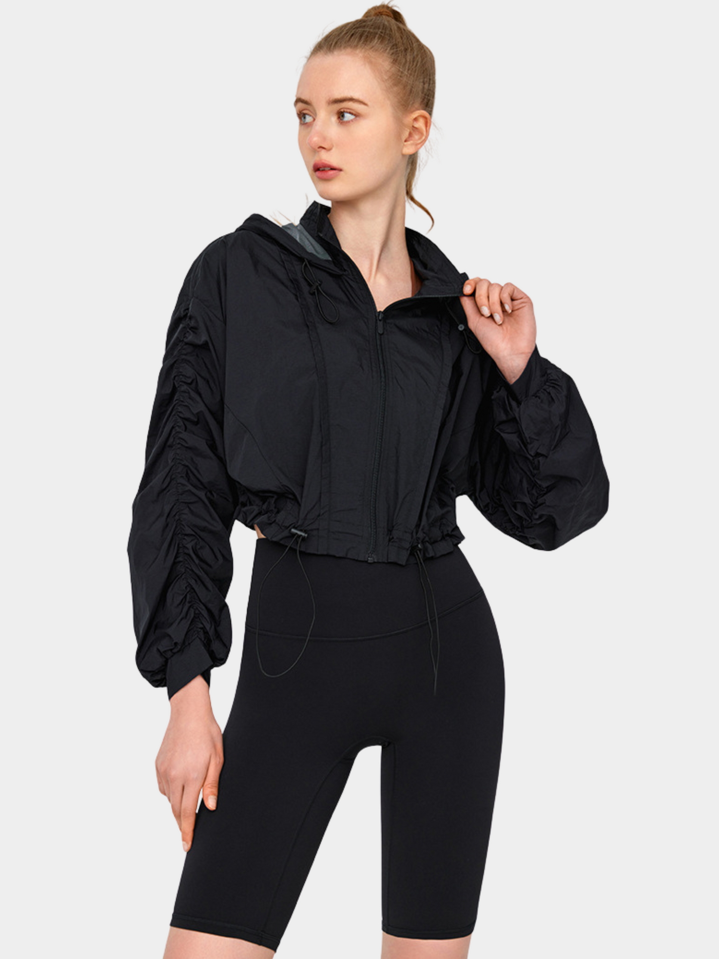 MesaCrate - Damen Leichte Atmungsaktive Taillierbare Jacke