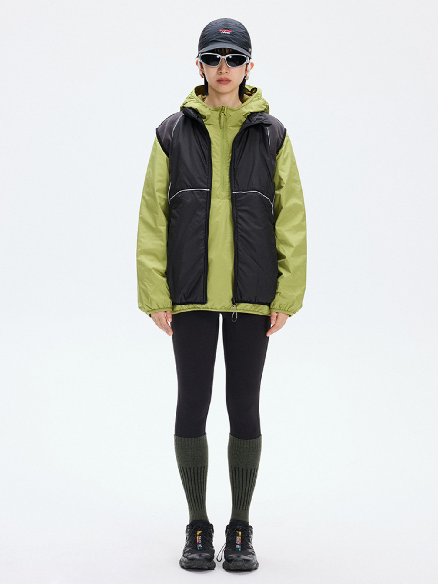 BluffEdge - Unisex Farbblock Outdoor Isolierte Weste