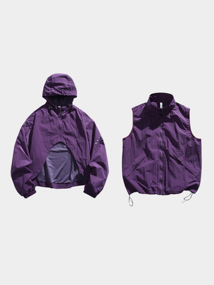 CanyonPath - Unisex Wasserdichte Abnehmbare Weste Jacke