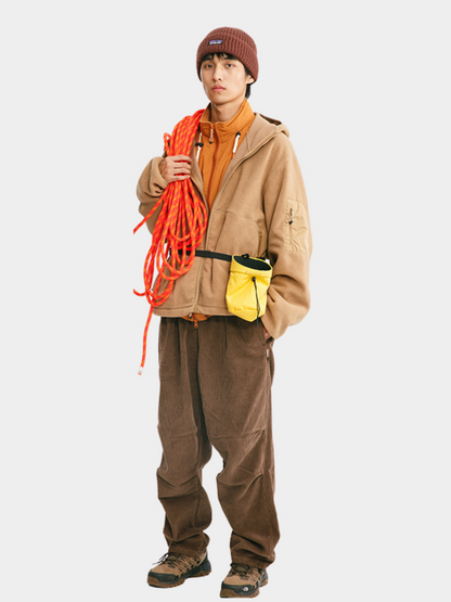 BearBoard - Unisex Warme Fleece Kapuzenjacke