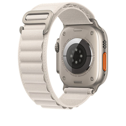Neuestes gewebtes Nylon-Sportarmband mit Solo-Schlaufe für iWatch Series 8/7/6/5/4/3/2/1/SE/Ultra