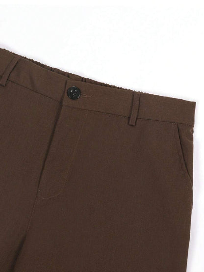 LEINENHOSE MIT TASCHEN