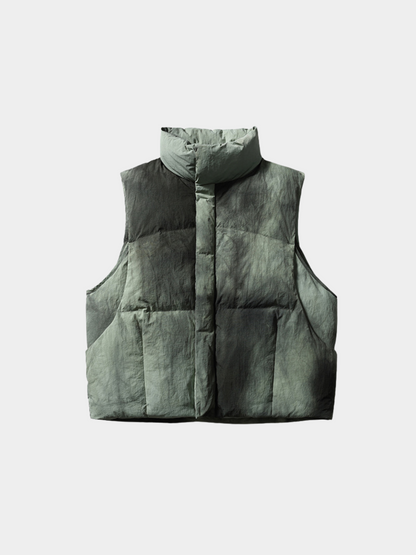 BluffTop - Unisex 90% Weiße Entendaunen Handgefärbte Wasserfeste Daunenweste