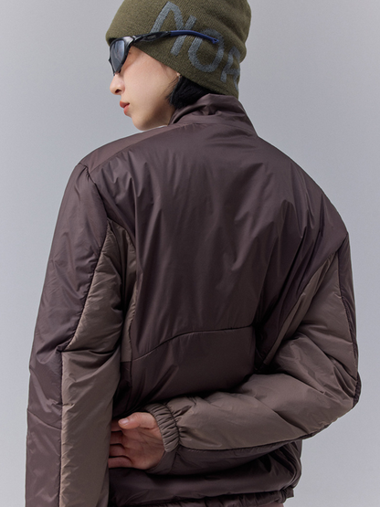 DryBench - Gesplitteter Kragen Outdoor Daunenjacke