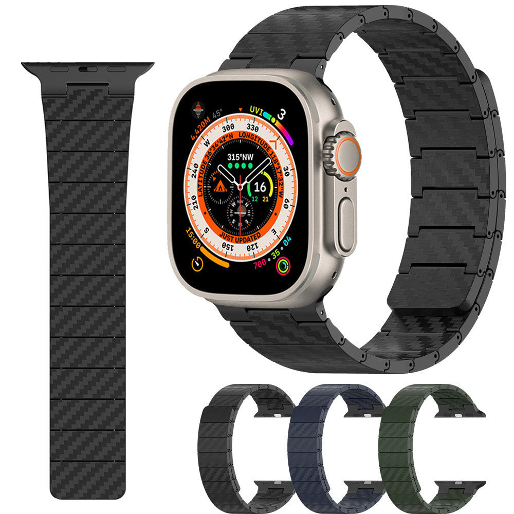 Carbon Fiber Magnetkette Apple Watch Armband