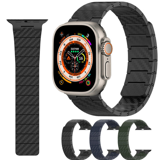 Carbon Fiber Magnetkette Apple Watch Armband
