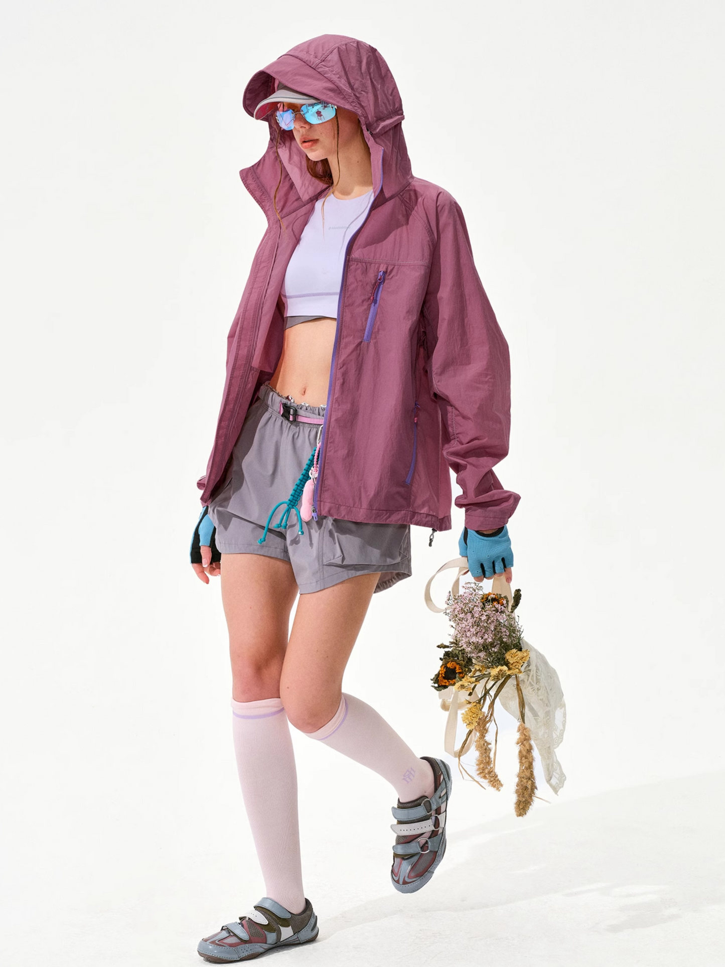 CampHat - Damen UPF50+ Schutz Packbare Kühljacke