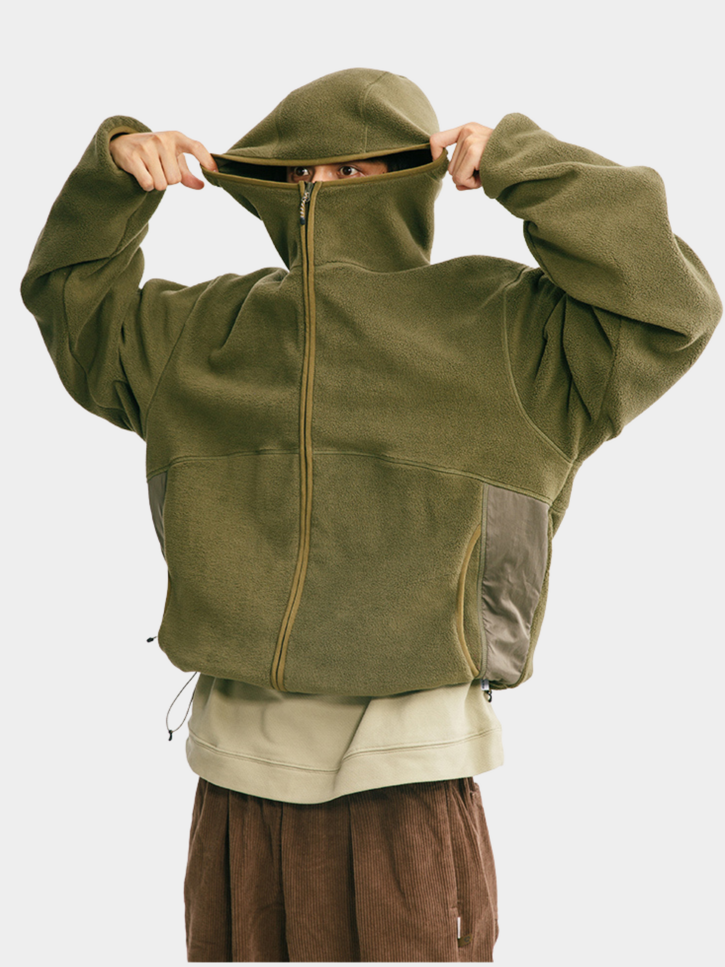 BearBoard - Unisex Warme Fleece Kapuzenjacke