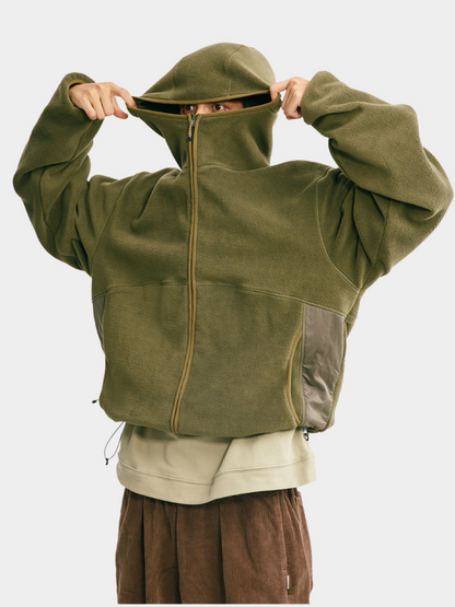 BearBoard - Unisex Warme Fleece Kapuzenjacke