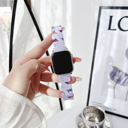 Z-förmiges Lederarmband für Apple Watch
