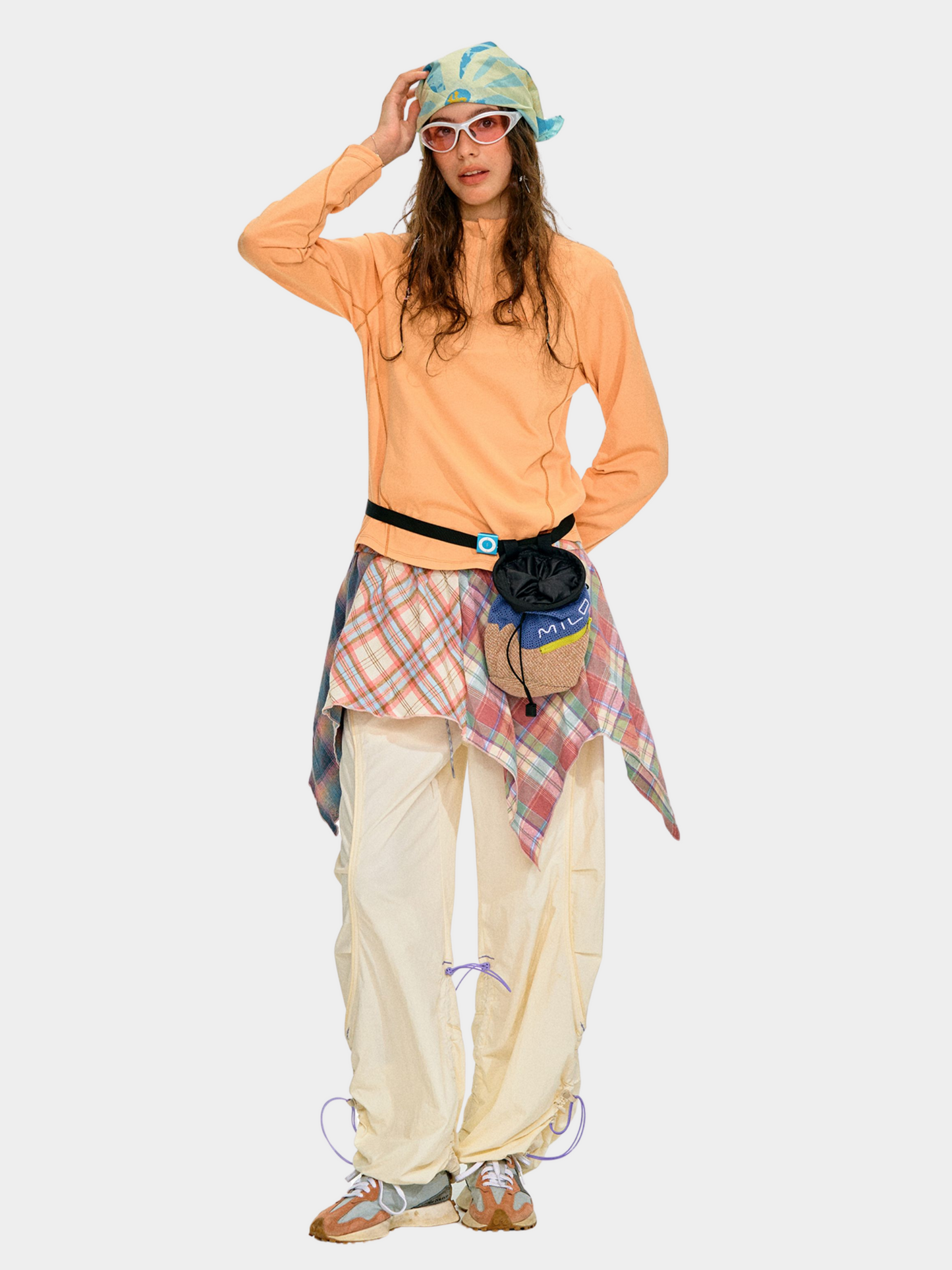 Caveflare - Damen UPF50+ Stehkragen Langarm Sweatshirt