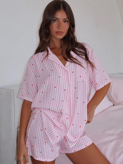 Liber Spring Damen Taschenliebe Schlafanzug