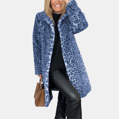 Zara Leopardmuster Mantel – Schick & Trendy