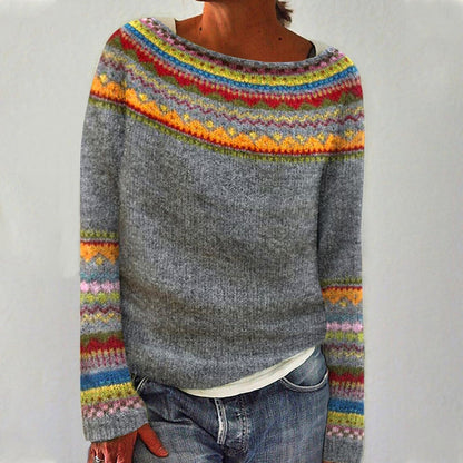 Sinead™ | Gemütlicher Yoke-Strickpullover